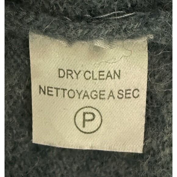 Black Brown 1826 Men’s Y2K Retro Wool Turtleneck Sweater Ski Lodge Preppy Sz XL - Picture 6 of 8